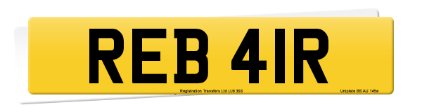Registration number REB 41R